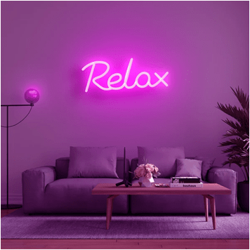 Relax neon